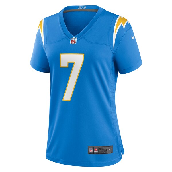 Gerald Everett Los Angeles Chargers Nike Women's Player Game Jersey - Powder Blue - Image 2
