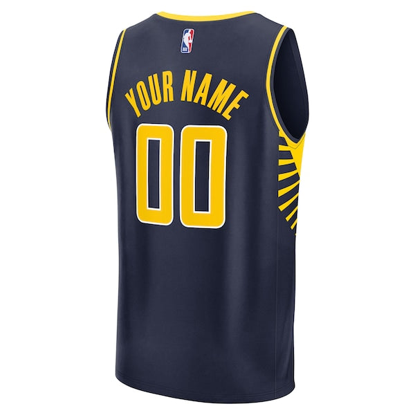 Indiana Pacers Fast Break Custom Jersey - Icon Edition - Navy - Image 3