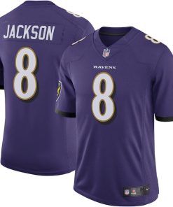 Lamar Jackson Baltimore Ravens Nike Speed Machine Limited Jersey - Purple