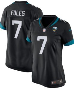 Nick Foles Jacksonville Jaguars Nike Women's 25th Season Game Jersey - Black