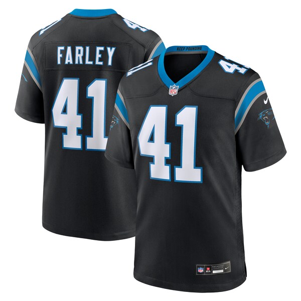 Matthias Farley Carolina Panthers Nike Game Jersey - Black