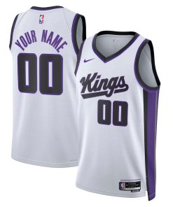 Sacramento Kings Nike Unisex Swingman Custom Jersey - Association Edition - White