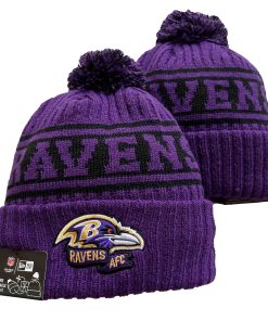BALTIMORE RAVENS KNIT HAT