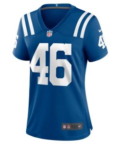 Alternative view of Luke Rhodes Indianapolis Colts Nike Women's Game Jersey - Royal