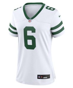 Alternative view of Mecole Hardman New York Jets Nike Women's Legacy Player Game Jersey - White