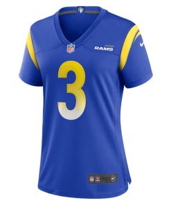 Alternative view of Sam Wiglusz Los Angeles Rams Nike Women's Game Jersey -  Royal