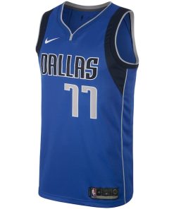 Alternative view of Dallas Mavericks Luka Doncic Nike Men's Swingman Jersey - Royal
