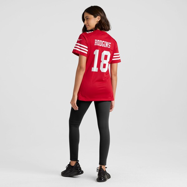 Isaiah Hodgins San Francisco 49ers Nike Women's Team Game Jersey - Scarlet - Image 5