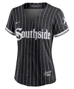 Alternative view of Bo Jackson Chicago White Sox Nike Women's City Connect Replica Player Jersey - Black