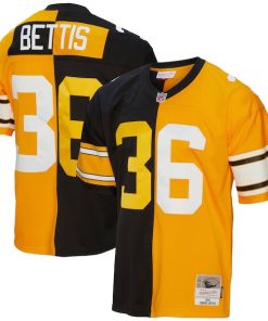 Jerome Bettis Pittsburgh Steelers 1996 Split Legacy Replica Jersey - Black/Gold