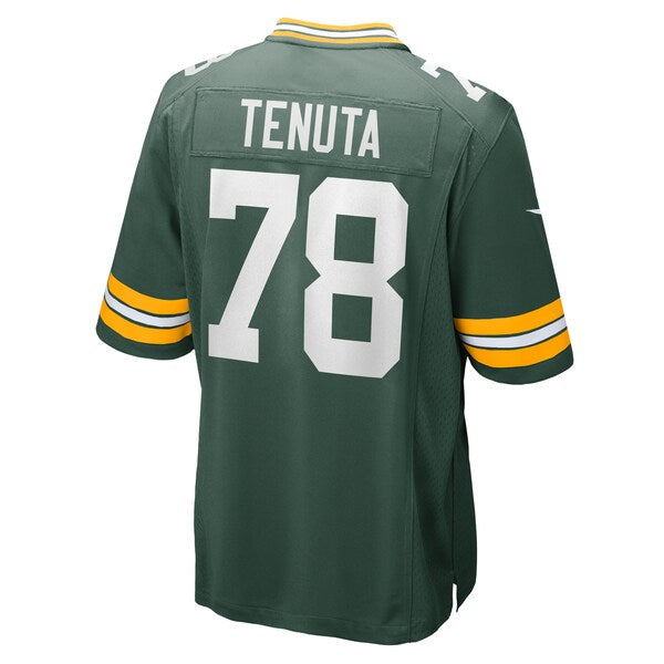 Luke Tenuta Green Bay Packers Nike Home Game Player Jersey - Green - Image 3