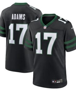 Davante Adams New York Jets Nike Alternate Game Jersey - Legacy Black/White