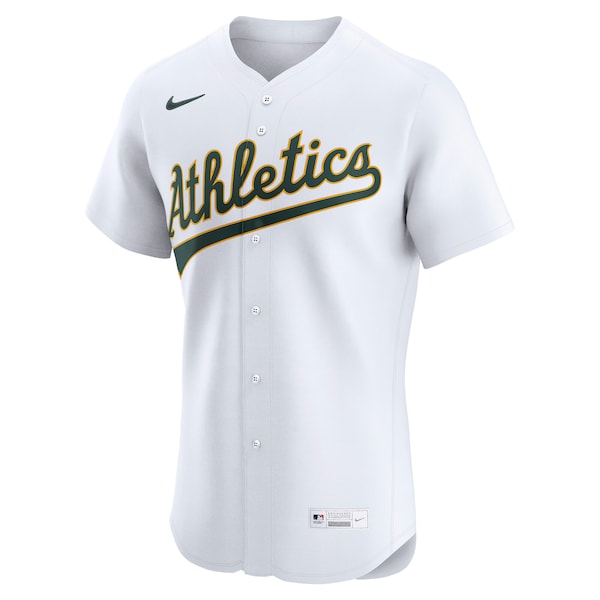 Athletics Nike Home Elite Jersey - White - Image 2