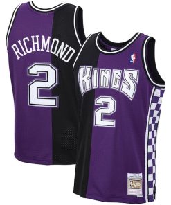 Mitch Richmond Sacramento Kings 1994/95 Hardwood Classics Swingman Jersey - Purple
