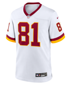 Alternative view of Art Monk Washington Commanders Nike Alternate 2 Super Bowl Era Game Jersey -  White