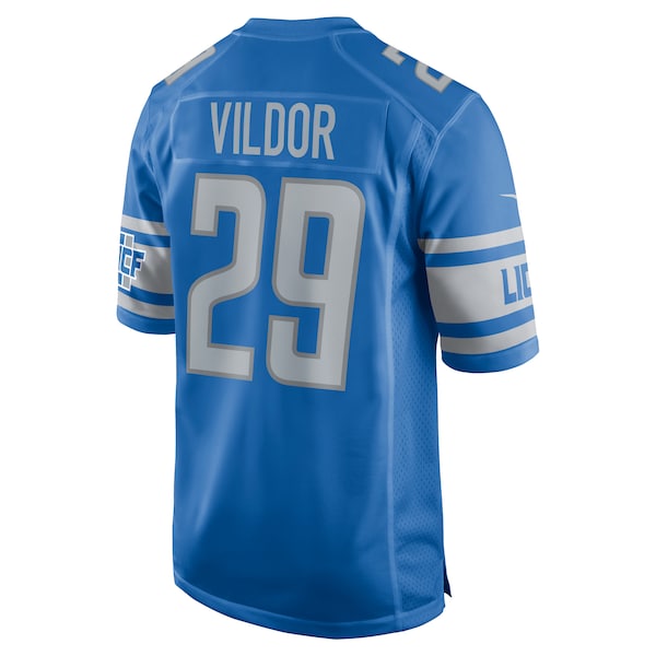 Kindle Vildor Detroit Lions Nike Game Jersey - Blue - Image 3