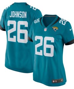 D'Ernest Johnson Jacksonville Jaguars Nike Game Jersey - Teal
