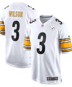 Russell Wilson Pittsburgh Steelers Nike White Game Jersey -  White/Black
