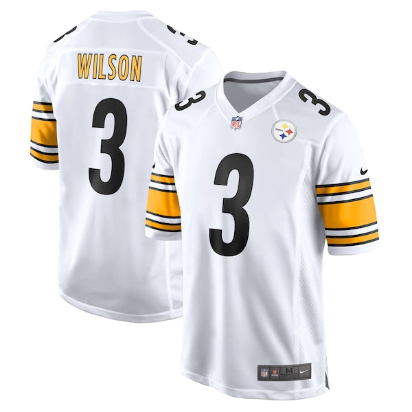 Russell Wilson Pittsburgh Steelers Nike White Game Jersey - White/Black
