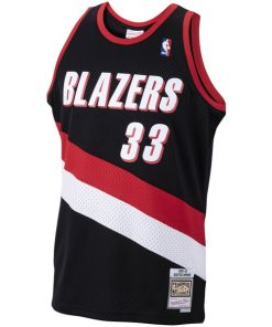 Alternative view of Scottie Pippen Portland Trail Blazers 1999/00 Hardwood Classics Swingman Jersey - Black