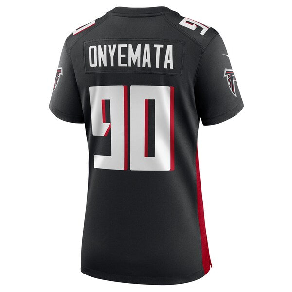 David Onyemata Atlanta Falcons Nike Women's Game Player Jersey - Black - Image 3