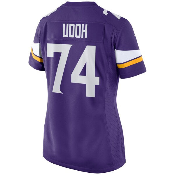 Oli Udoh Minnesota Vikings Nike Women's Game Jersey - Purple - Image 3