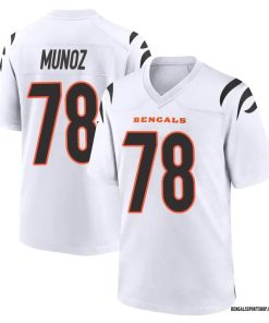 Anthony Mu?oz Cincinnati Bengals Nike Throwback Limited Jersey - White