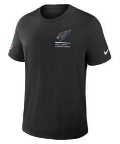 Alternative view of Arizona Cardinals Nike 2025 NFL Crucial Catch Tri-Blend Dri-FIT T-Shirt - Black