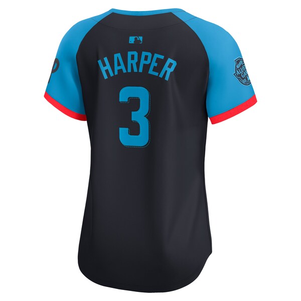 Bryce Harper National League Nike Women's 2024 MLB All-Star Game Limited Player Jersey - Navy - Image 3