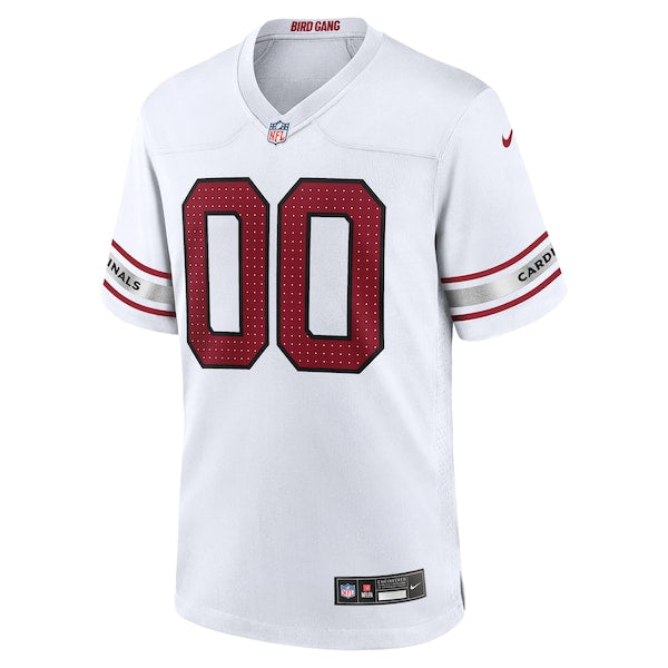 Arizona Cardinals Nike Custom Game Jersey - White - Image 2