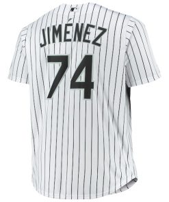 Alternative view of Eloy Jimenez Chicago White Sox Big & Tall Replica Player Jersey - White