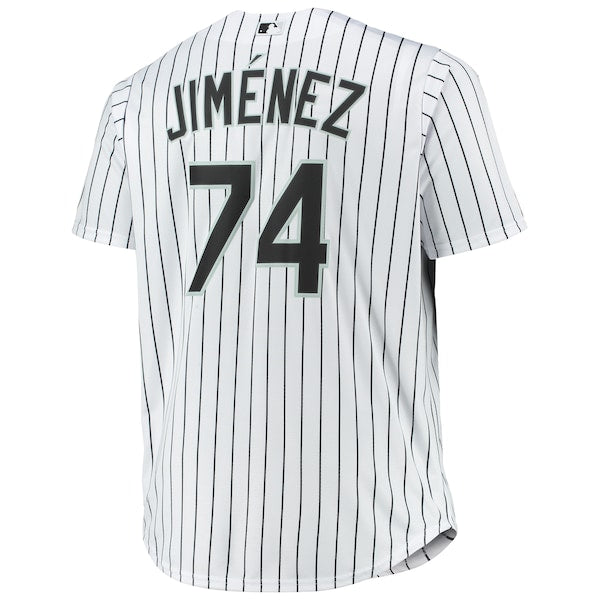 Eloy Jimenez Chicago White Sox Big & Tall Replica Player Jersey - White - Image 2