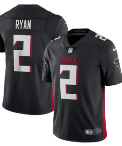 Men's Atlanta Falcons Matt Ryan Nike Black Vapor Limited Jersey