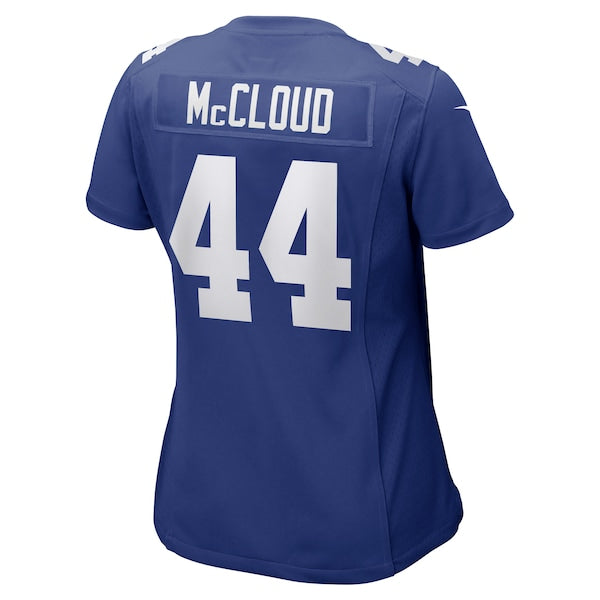 Nick McCloud New York Giants Nike Women's Game Player Jersey - Royal - Image 3