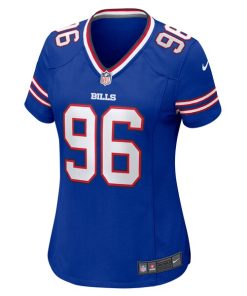 Alternative view of Kameron Cline Buffalo Bills Nike Women's Team Game Jersey -  Royal