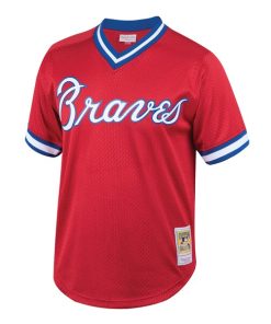 Alternative view of Dale Murphy Atlanta Braves  Cooperstown Collection Mesh Batting Practice  Jersey? - Red