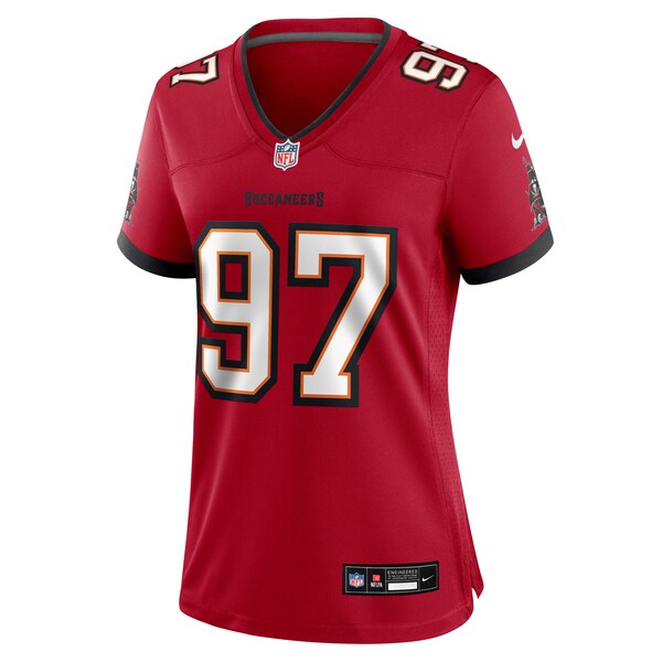 Adam Gotsis Tampa Bay Buccaneers Nike Women's Team Game Jersey - Red - Image 2