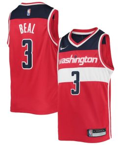 Bradley Beal Washington Wizards Nike Youth 2021/22 Diamond Swingman Jersey - Icon Edition - Red