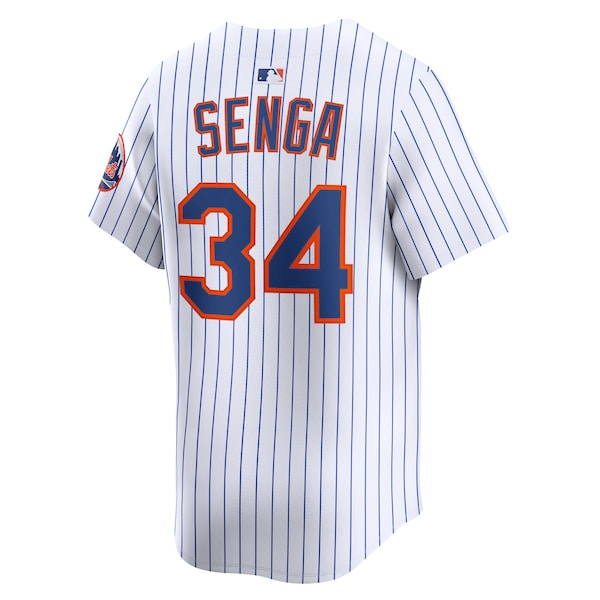 Kodai Senga New York Mets Nike Home Limited Player Jersey - White - Image 3