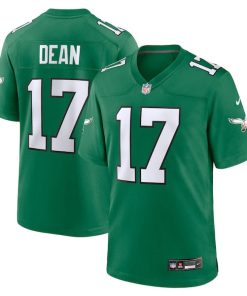 Nakobe Dean Philadelphia Eagles Nike Alternate Game Jersey - Kelly Green