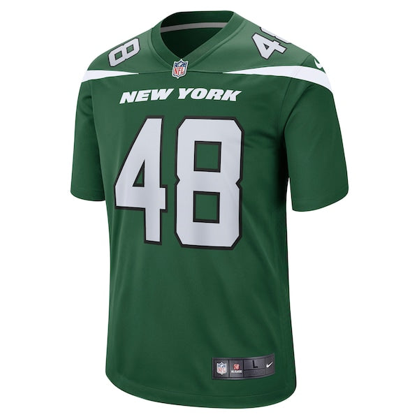 Nick Bawden New York Jets Nike Game Player Jersey - Gotham Green - Image 2