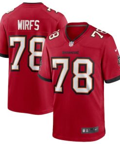 Tristan Wirfs Tampa Bay Buccaneers Nike Player Game Jersey - Red/Orange