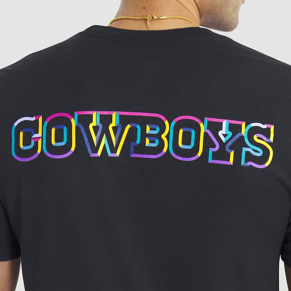 Dallas Cowboys Nike Tall 2025 NFL Crucial Catch Tri-Blend Dri-FIT T-Shirt - Black - Image 5