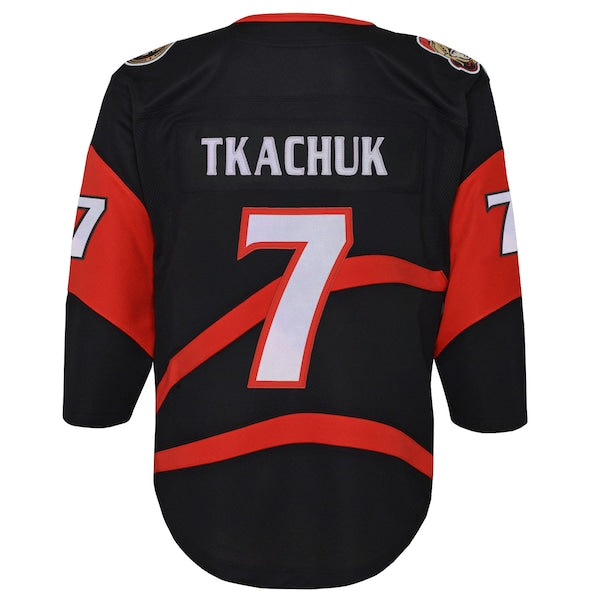 Brady Tkachuk Ottawa Senators Youth Special Edition 2.0 Premier Player Jersey - Black - Image 3