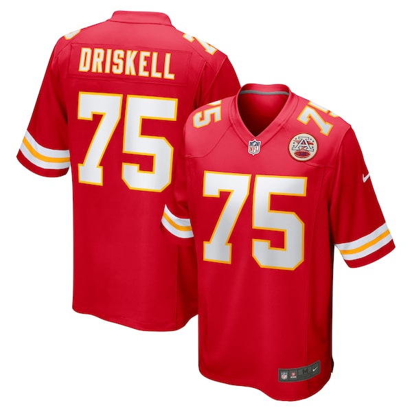 Ethan Driskell Kansas City Chiefs Nike Game Jersey - Red