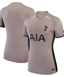 Tottenham Hotspur Nike Women's 2023/24 Third Stadium Replica Jersey?¨C Tan