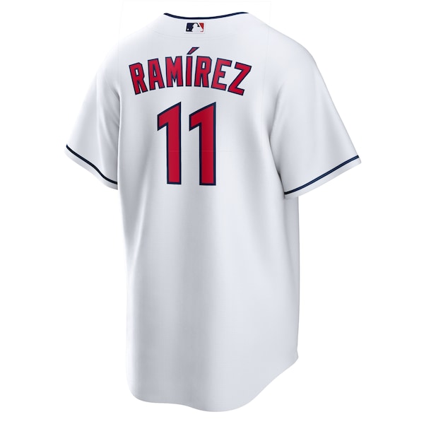 Jos¨¦ Ram¨ªrez Cleveland Guardians Nike Replica Player Jersey - White - Image 3