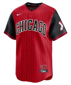 Alternative view of Chicago White Sox Nike 2025 City Connect Limited Jersey - Red/Black