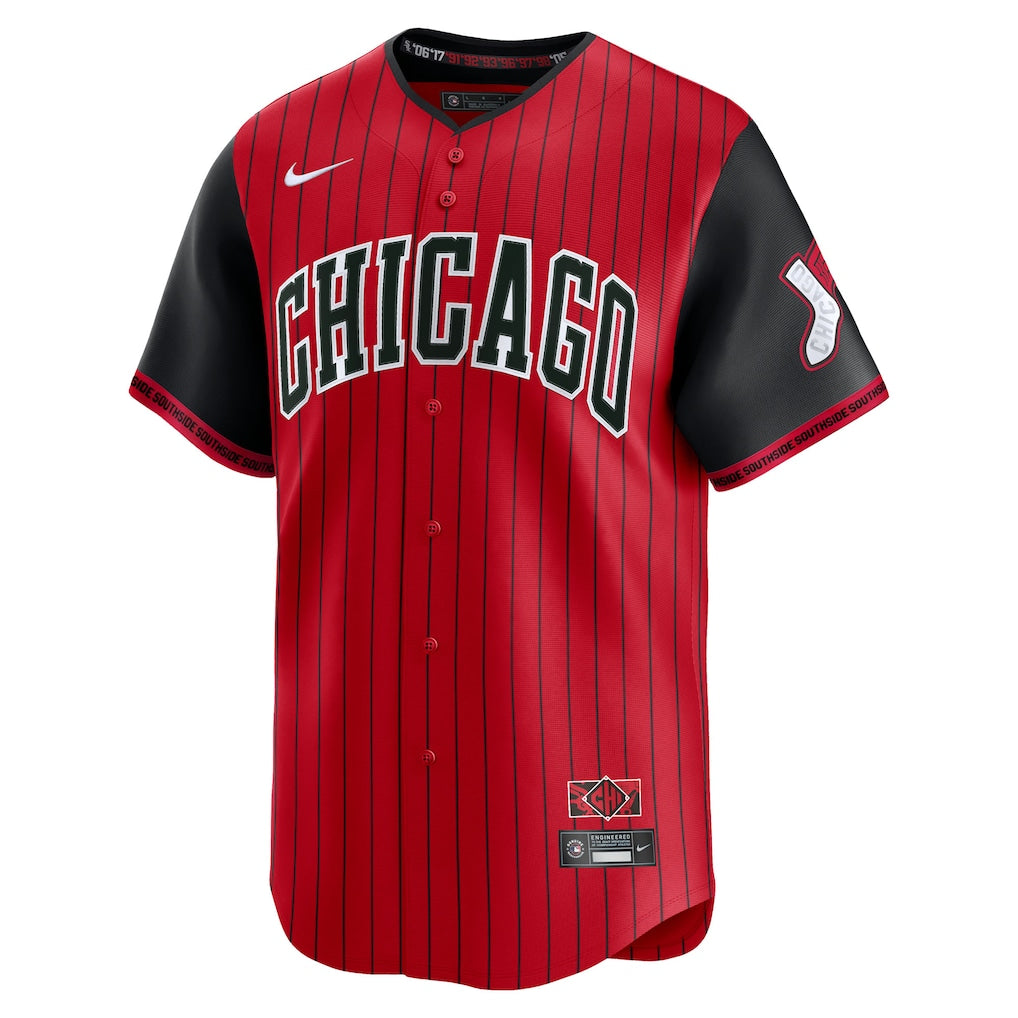 Chicago White Sox Nike 2025 City Connect Limited Jersey - Red/Black - Image 2