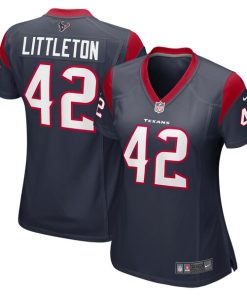 Cory Littleton Houston Texans Nike Women's Nike Women's Team Color Jersey - Navy